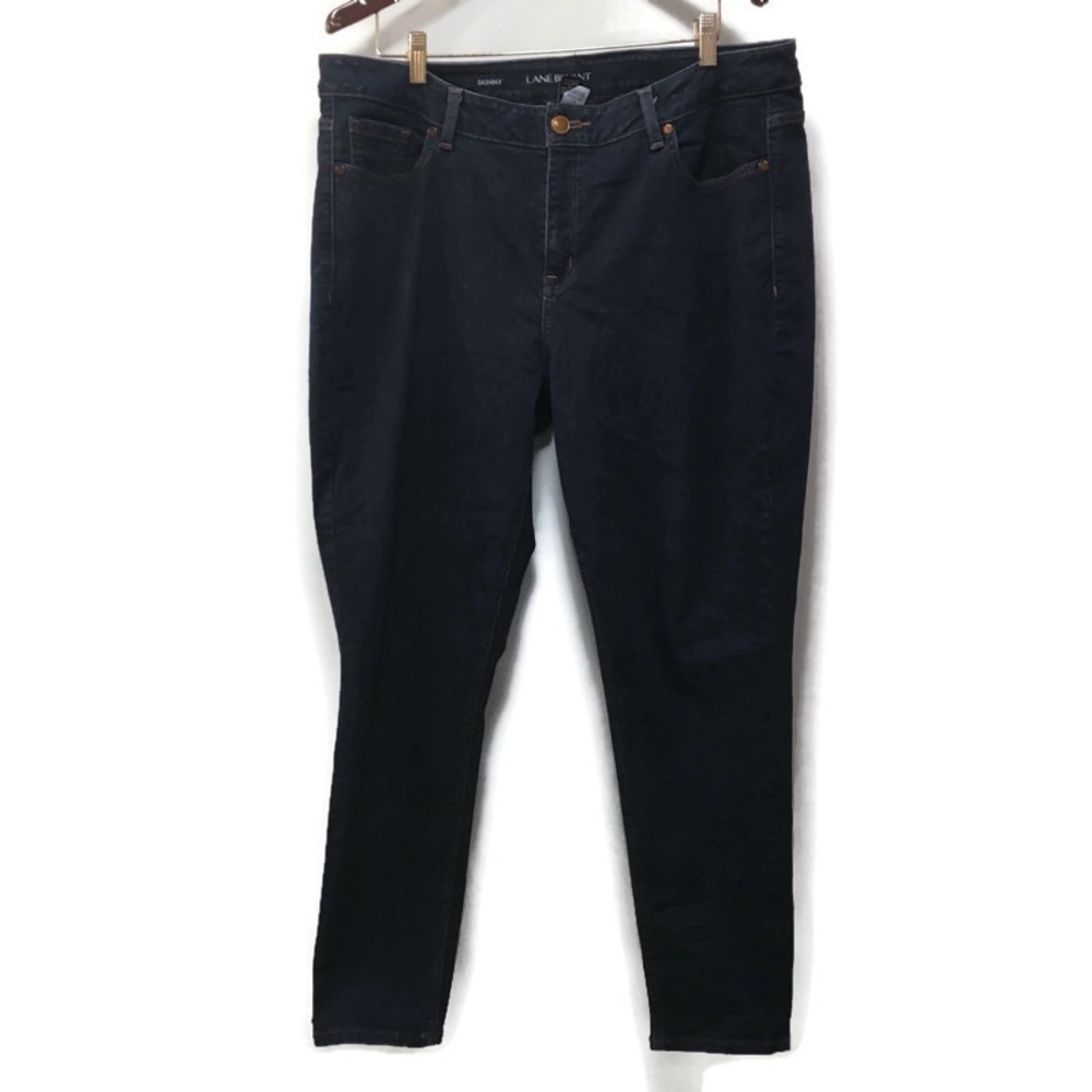 LANE BRYANT dark wash skinny jeans size 18R